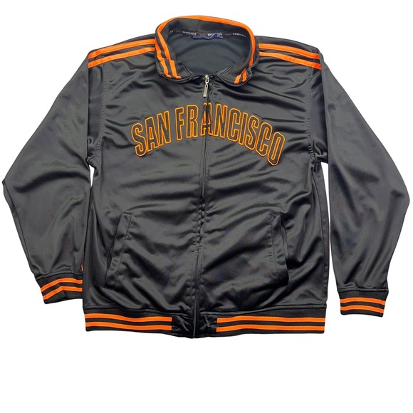 Renegade Other - Renegade San Francisco Giants Jacket MLB Full Zip Track Black Orange L (16-18)